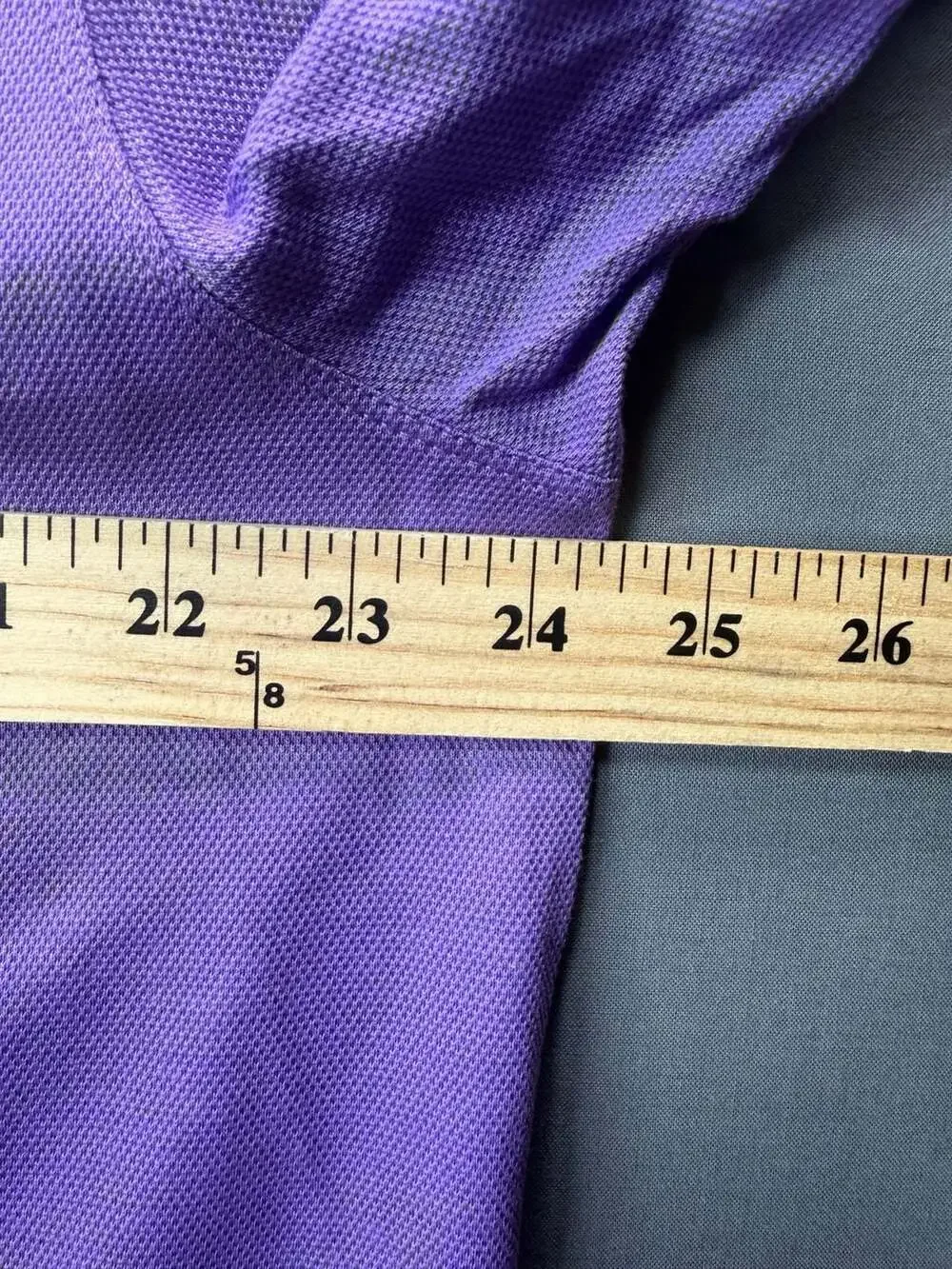 Ralph Lauren Purple Label Pique Polo Shirt Purple Italy XL New with Tags!